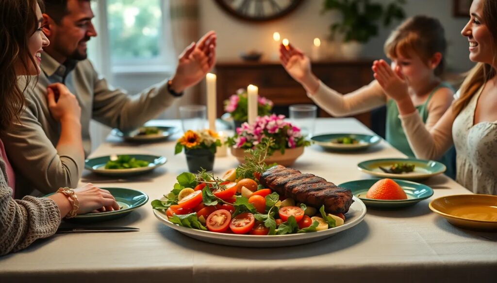 Oración para dar gracias por los alimentos cada día