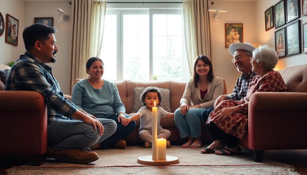 Oracion para que la familia este unida