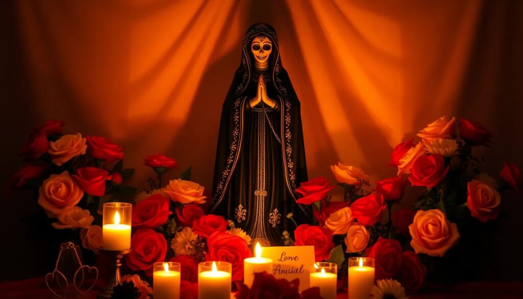 Oracion santa muerte para el amor