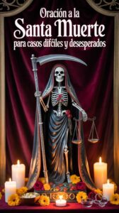como pedirle un favor a la santa muerte