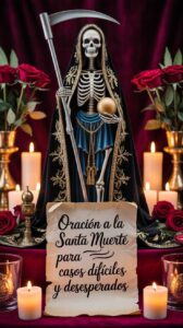 como se le pide a la santa muerte